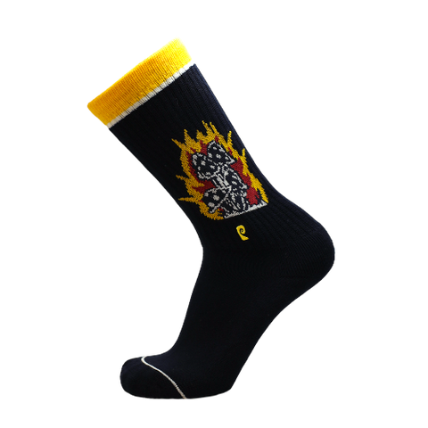 Mushroom Flame Psocks
