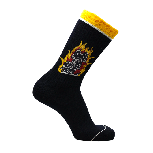 Mushroom Flame Psocks